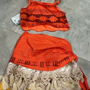 Disney parks moana girls costume